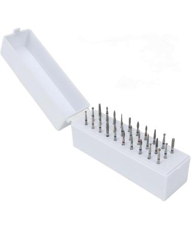 Stainless Steel Manicure Tools 30 Holes Nail Drill Bits Multi Shape Nail Grinding Heads Set with Dustproof Organizer Professional Remove Gel Nail Drill Bits for Manicure Pedicure Home Salon Use - Buy Online on SooperMarket.com