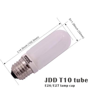 SKYEVER JDD Halogen Lamp Bulb AC 110V-130V E26 150 Watts for Photography Lighting  Modeling Light  Strobe Light and Flash Lamp  Warm White 2900K (4 Pack) - Buy Online on SooperMarket.com