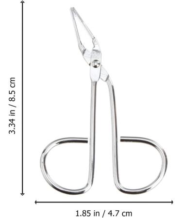 Magiclulu Clip Handle Eyebrow Tweezers | Beveled Eyebrow Hair Remover & Plucker Scissors for Precision Grooming - Shop Internationally! - Buy Online on SooperMarket.com