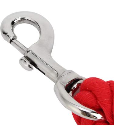 Felenny Horse Rope Leash Thickened Colorful Woven Bolt Rope Strong Durable Horse Leads Braided Cotton Rope (Red) - Buy Online on SooperMarket.com