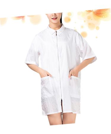 Shop Technician Overalls & Hairdresser Smocks | Nylon Capes for Grooming & Salon | Women's Work Clothes - 77x47cm - Buy Online on SooperMarket.com