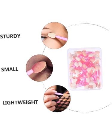 Healeved 50pcs Double Ended Eyeshadow Brush Eye Primer Brush Eye Shadow Brush Sponges Makeup Emulsion - Buy Online on SooperMarket.com