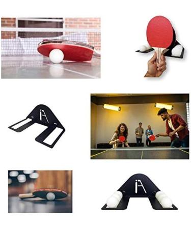 IRON AMERICAN Elite Ping Pong and Table Tennis Storage Rack - Made in USA | Ball and Paddle Slots, Hardware Included - Buy Online on SooperMarket.com