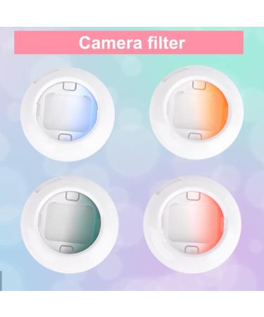 Gradient Lens Filter Set for Fujifilm Instax Mini 7S/8/8+/9 Camera - 4 Colors Close-up Kit - Buy Online on SooperMarket.com