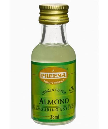 Preema | Almond Flavouring Essence 12X28ml | Prefect For Baking | Halal | Premium Quality