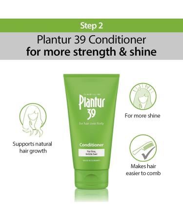 Plantur 39 Phyto Caffeine Women's 3 Step System for Fine Thinning Hair Growth - Shampoo, Conditioner, Tonic - Buy Online on SooperMarket.com