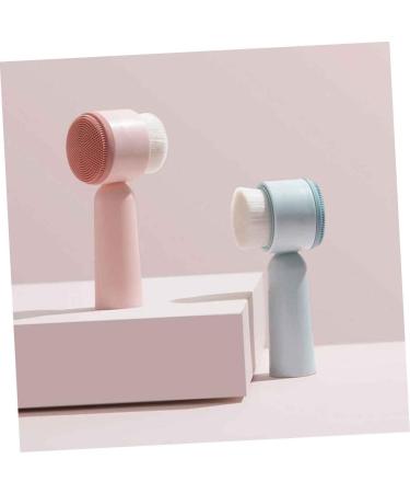 Handheld Silicone Facial Brush for Deep Pore Cleaning - 5.5x12.5cm | International Shipping Available - Buy Online on SooperMarket.com