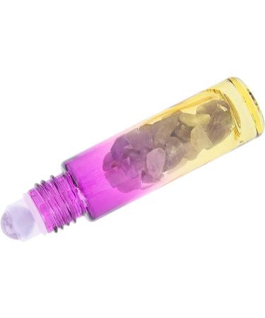 Roller Bottle Glass Essential Oil Bottle for Travel for Hotel for Family for Home (10ML red and yellow gradient essential oil bottle) - Buy Online on SooperMarket.com