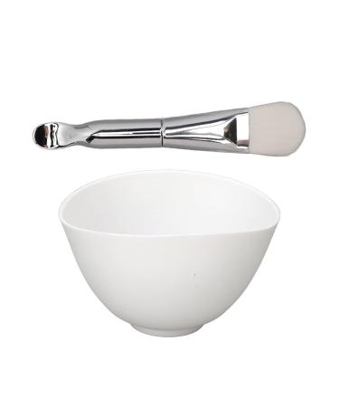 Face Mask Mixing Bowl Set | DIY Silicone Brush & Spatula for Home Use | Perfect Face Mask Maker - Buy Online on SooperMarket.com