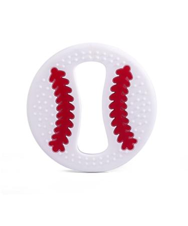 Soothing Silicone Baseball Teether - BPA-Free Teething Toy for Babies - Buy Online on SooperMarket.com