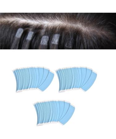 Fivetwofive 108Pc/Lot Fixed Hair Double Tape Wig Adhesive Extended Hair Strip Waterproof for Toupee Lace Wig Film with Slitting Line Easy to Use Fine Workmanship - Buy Online on SooperMarket.com