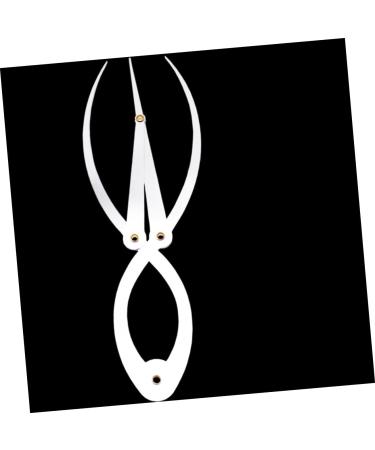 NOLITOY Microblading Ruler Grooming Stencil Shaper Eyebrow Stencil Eyebrow Drawing Tool Gold Stainless Steel Template Ruler - Buy Online on SooperMarket.com