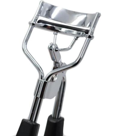 Professional Eyelash Curler - Stainless Steel with Silicone Refill Pad | Universal Fit for All Eye Shapes | Long Lasting Makeup Accessory - Buy Online on SooperMarket.com