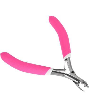 Nail Skin Pliers - Professional Stainless Steel Scissors for Manicure & Pedicure | Rose Red Nail Care Tool - Buy Online on SooperMarket.com