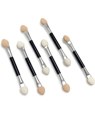 Mikinona 30pcs Women Eyeshadow Brush Double Head Eyeshadow Sponge Cosmetic Brush Kit Face Blush - Buy Online on SooperMarket.com