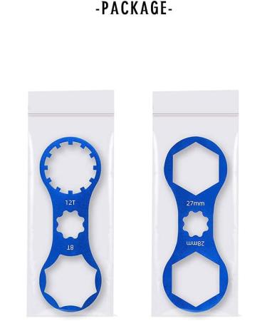 Mimoke 2-Piece SR Suntour Fork Repair Tool | MTB Suspension Fork Cap Wrench - Buy Online on SooperMarket.com