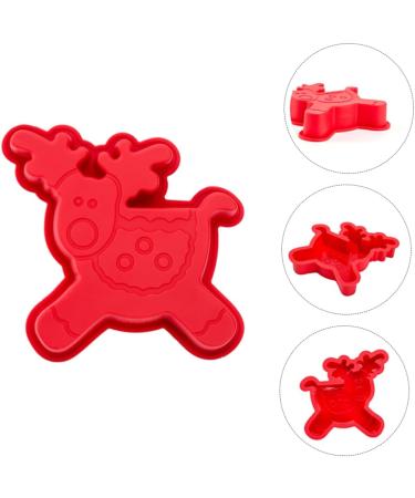 Abaodam 4 Pcs Baking Mold Candy Mold Holiday Cookie Molds Wax Baking Silicone Mold Cake Mold Child Chocolate - Buy Online on SooperMarket.com