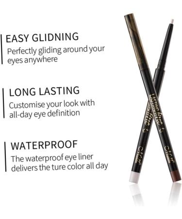 KALLORY Eyeliner Pencil Eye Pencil Women Makeup Waterproof Eye Liner Make up Eyebrow Pencil E43 - Buy Online on SooperMarket.com