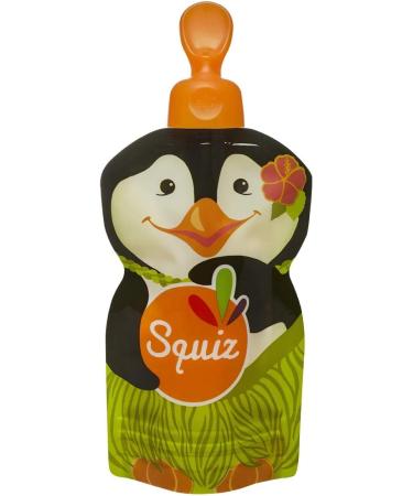 Squiz - Top for Reusable Soft Flask + Spoon Head - BPA-Free - 1 Set for Puree & Compote - Eco-Friendly Accessory - Buy Online on SooperMarket.com
