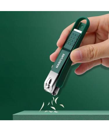 RIMEI Nail Clippers Set Stainless Steel self-Collecting Nail Cutter& Sharp Oblique Toe Nail Clipper & Nail File for Adult Men Women Seniors - Buy Online on SooperMarket.com