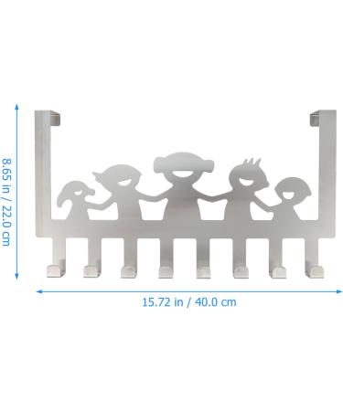 CHILDWEET Door Hanger 1pc Door Back Hook Over Door Towel Bar Over The Door Towel Racks for Bathroom Door Hanging Row Hook - Buy Online on SooperMarket.com