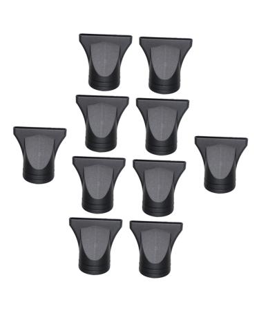 Didiseaon 10pcs Hair Dryer Nozzle Blow Dryer Diffuser Attachment Hair Drying Universal Hair Diffuser Attachment Hair Dryer Diffuser Hair Blower Diffuser Hair Blower Nozzle Tool Pp Flat