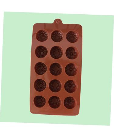 MAGICLULU 2pcs Decor Chocolate Silicone Molds Sphere Baking Silicone Candy Mold Candy Molds Silicone Moulds Cake Mold Silcone Molds Flower Baking Mould Cake Baking Molds Waffles Flowers mediumx2pcs Coffeex2pcs - Buy Online on SooperMarket.com