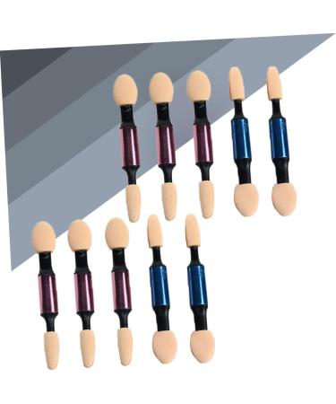 Mikinona Make Eye Shadow Brush 10pcs Women Makeup Brush Cosmetics Eye Shadow Brush Double Head Applicator Miss Blending Brush - Buy Online on SooperMarket.com