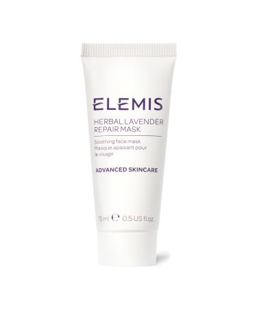 ELEMIS Herbal Lavender Repair Mask Soothing Face Mask Formulated with Kaolin Rosemary Thyme and Lavender Purifying Face Mask Decongests Complexions for Bright and Balanced Skin 15ml Lavender 15 ml (Pack of 1)