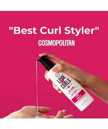 LUS Brands Love Ur Curls Styler 8.5 oz - Repair, Hydrate, Style - Customized Care for Natural Curly Hair - Shea Butter Infused - Buy Online on SooperMarket.com