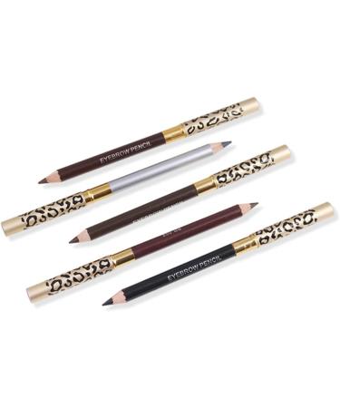 FOYTOKI 4 Pcs Long Lasting Eyebrow Pencils Eyebrow Pencil Dark Brown Black Eyebrow Pencil and Brush - Buy Online on SooperMarket.com