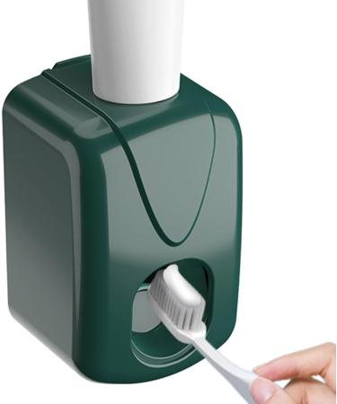 Toothpaste Squeezer Dispenser | Automatic Toothpaste Dispenser Organizer | Detachable Cleaning Squeeze Tool for Business Trip Dormitory Home Travel Green - Buy Online on SooperMarket.com
