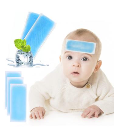 20 Sheets Cooling Patches for Fever Discomfort  Cooling Fever Reducer  Kids Cool Pads Soothe Headache Pain (20 Sheets)