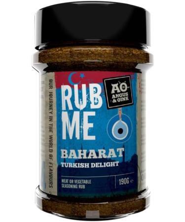 Angus & Oink Rub Me Baharat Turkish BBQ Seasoning 190g - Authentic blend for flavorful grilling - Buy Online on SooperMarket.com