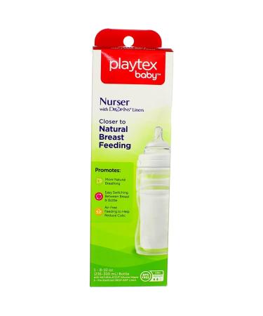 Playtex Nurser Drop-Ins Liners Premium 8-10 oz BPA-Free Bottle for Baby Feeding - Buy Online on SooperMarket.com