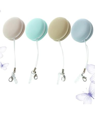 STOBOK 12 pcs Macaron Mobile Phone Screen Wipe Phone Screen Cleaner Macaron Shape Smartphone Cleaning Wipes Macaron Portable Keychain Charm for Mobile Computer Electronic Devices Phone Screen Cleaner - Buy Online on SooperMarket.com