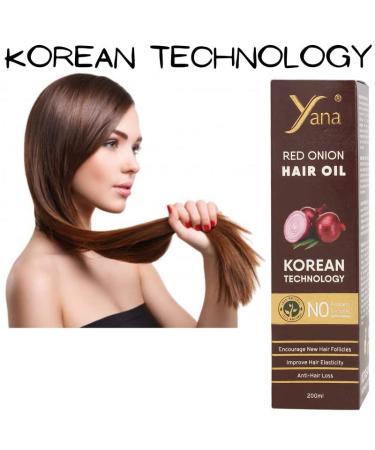 Red Onion Hair Oil for Men & Women - Promote Long Hair Growth | Advanced Korean Technology - Buy Online on SooperMarket.com