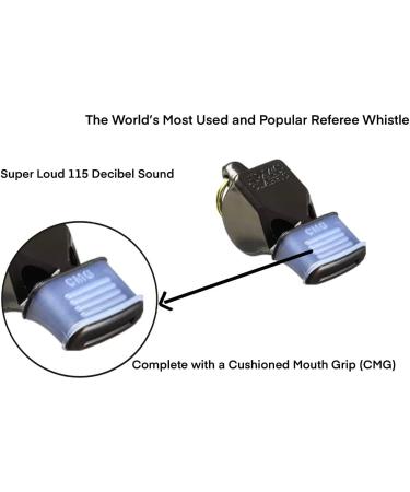 Fox 40 Referee Whistle with CMG RefSwhistle - Ideal for Soccer, Football, Umpire & Officials - Buy Online on SooperMarket.com