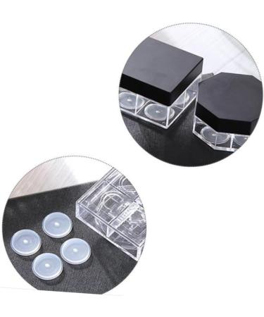 Balacoo 6 pcs Travelling Portable Case Makeup Without Bottle Four Grids Powder Puff Subage Square Loose Size 2x2pcs As Shownx2pcs - Buy Online on SooperMarket.com