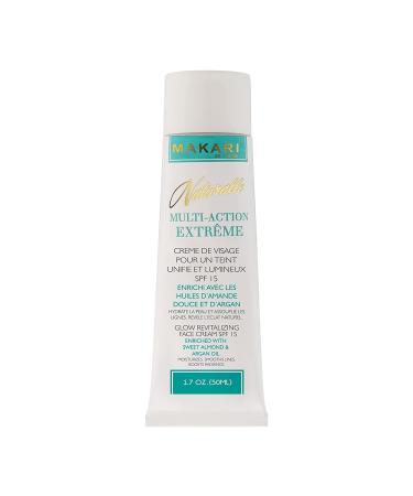Makari Naturalle Multi-Action Extreme Moisturizing Brightening Cream (1.7 oz) | Clarifies Dark Spots and Blemishes | Protects Against Sun | Softens Skin | Recommended for Sensitive to Dry Skin Types
