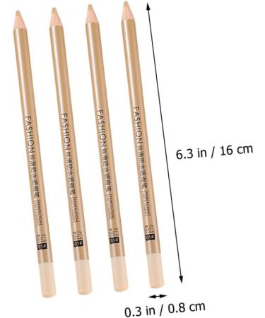 HAPINARY 8 Pcs Concealer Pen Concealer for Freckle Concealer for Marks Makeup Concealer White Wooden - Buy Online on SooperMarket.com