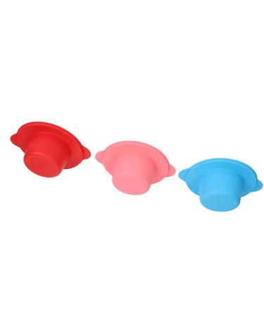 3 Pack Silicone Wax Melting Bowl - Non-Stick Wax Warmer Replacement Pot for Hair Removal | International Shipping Available - Buy Online on SooperMarket.com