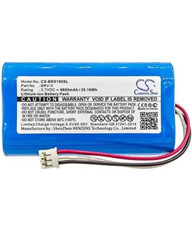 6800mAh Battery Replacement for Braven BRV-X | BRVXBBB | High Capacity 3.7V | International Shipping Available - Buy Online on SooperMarket.com