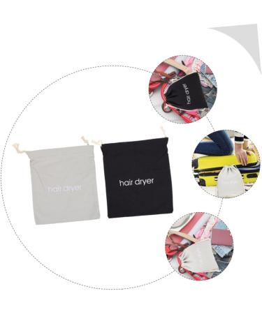Gogogmee 2pcs Hair Dryer Storage Bag Hair Dryers Travel Hairdryer Creative Storage Bag Drawstring Bag Outdoor - Buy Online on SooperMarket.com