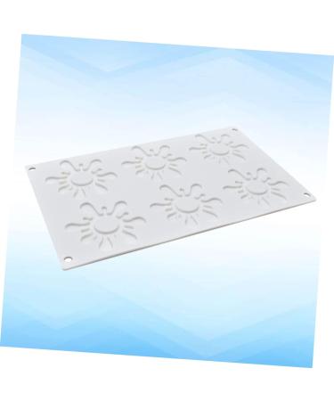 Zerodeko 3pcs Candy Decor Cupcake Decorations Silicone Cookie Mold Fondant Molds Cookie Stencils Cake Stencils Gummy Molds Sunflower Mold Cookie Molds Candy Molds White Chocolate Cake Mold mediumx3pcs Whitex3pcs - Buy Online on SooperMarket.com