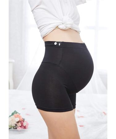 FEOYA Maternity Safety Shorts Knickers 2pcs 2XL (132-165) High Waist - High Elastic Cotton Pants - Buy Online on SooperMarket.com