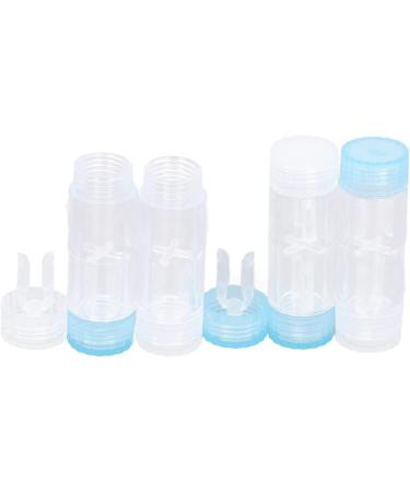 12-Part Transparent Contact Lens Container Box - Travel & Storage Set for Everyday Use | Bulk-Eye Lens Holder - Buy Online on SooperMarket.com