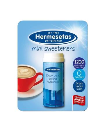 Hermesetas Mini Sweeteners 1200 x 6 Packs by Hermesetas