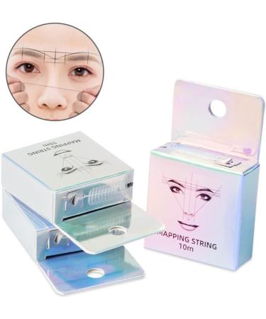WOFASHPURET 2pcs Eyebrow Positioning Line Makeup Things Makeup Gadgets T Tool Eyebrow Mapping Ruler Ink Make up - Buy Online on SooperMarket.com