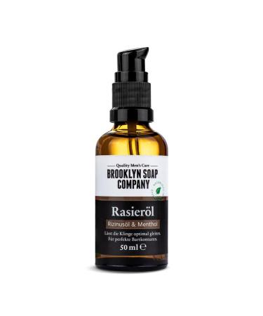 Shaving Oil (50ml) Brooklyn Soap Company For precise shaving of contours & beard Single